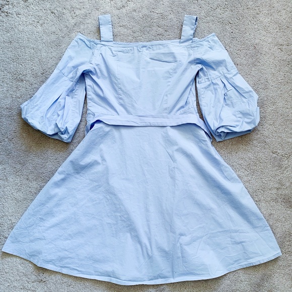 Summer Light Blue Dress Size S-M - Picture 1 of 4
